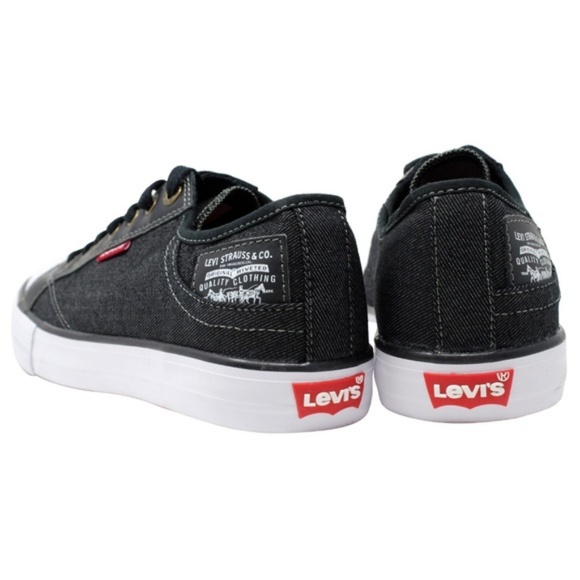 NWT Levi's Men's Stan Buck C Black Canvas Sneaker - Picture 5 of 5